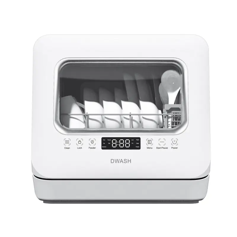 4 Sets Mini Dishwasher Portable Machine