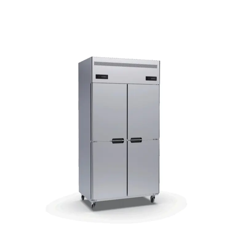 Commercial Refrigeration Equipment Kitchen Refrigerator Upright Freezer With 4 Doors