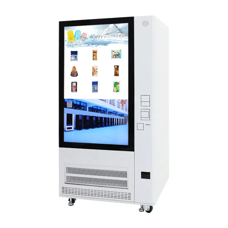 Self Service Frozen Food Popsicle Ice Cream Vending Machine for Public Place