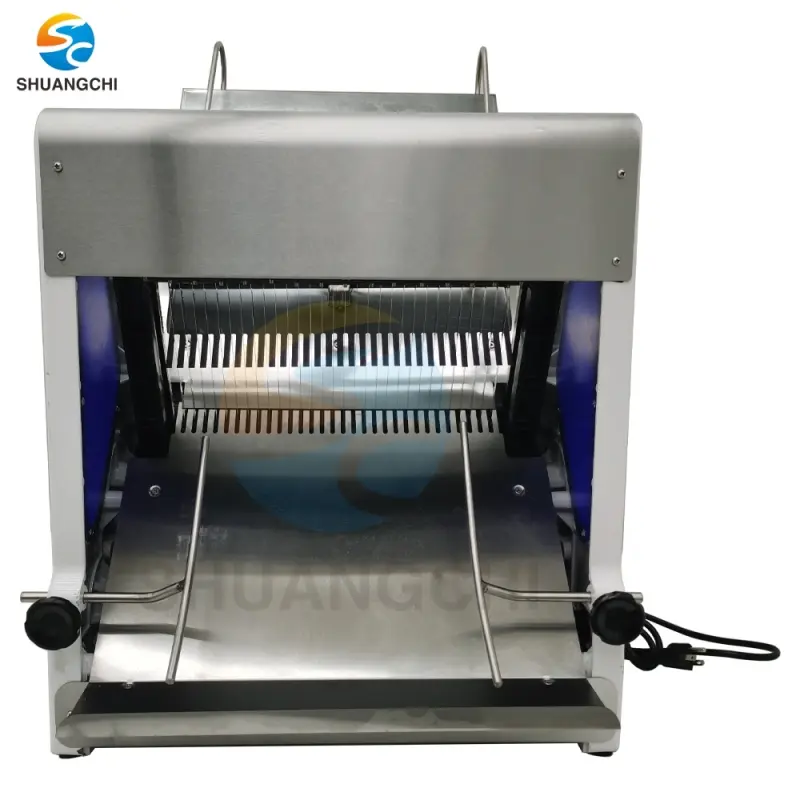 Stainless Steel Loaf Cutting Machine For Bakery And Toast Slicing