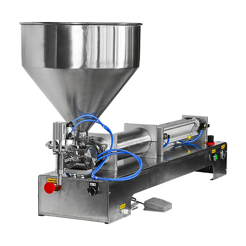 G1WG 10-100ml Single Nozzle Semi-Automatic Liquid Small Spout Pouch Juice Bag Filling Machine