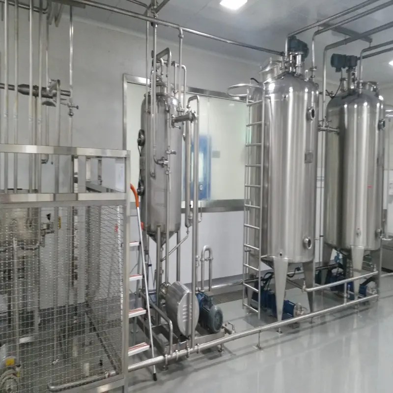 Fresh Dairy Milk Processing Line Pasteurized Milk Processing Plant Machinery