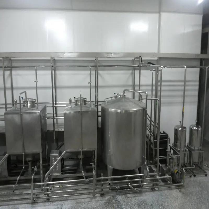 Fresh Dairy Milk Processing Line Pasteurized Milk Processing Plant Machinery