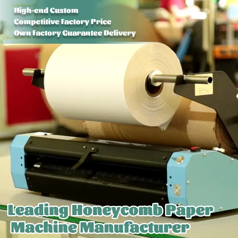 Electric Automatic Making Buffer Filling Pad Honeycomb Machine