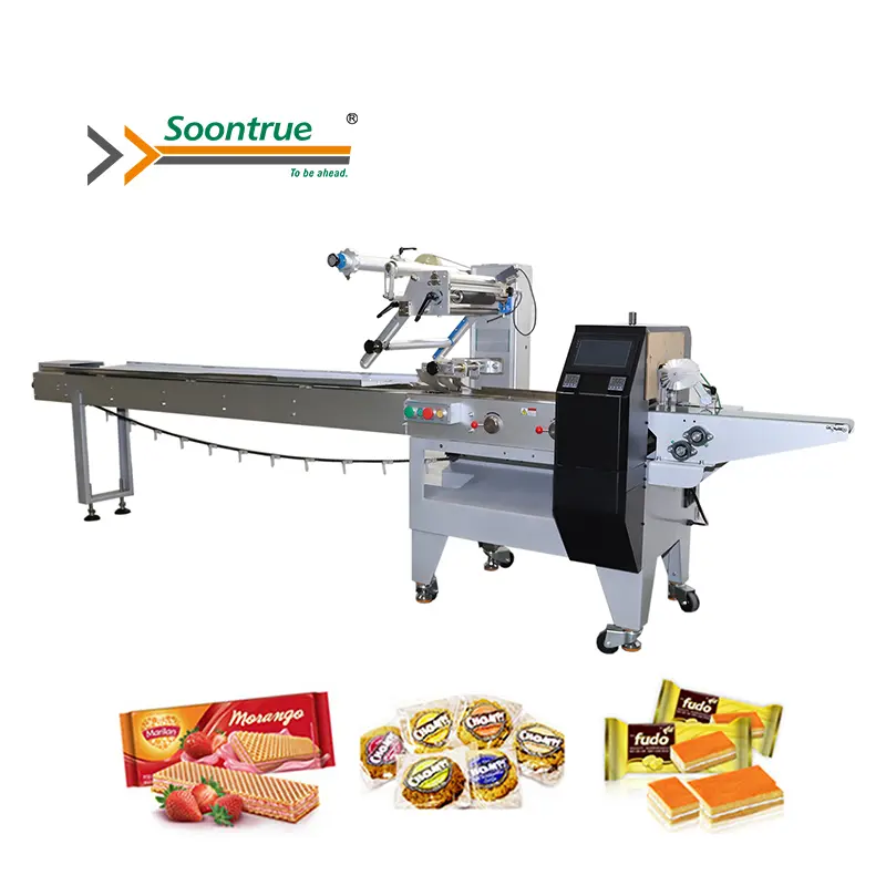Auto drie Fruit Flow Wrapping Machine