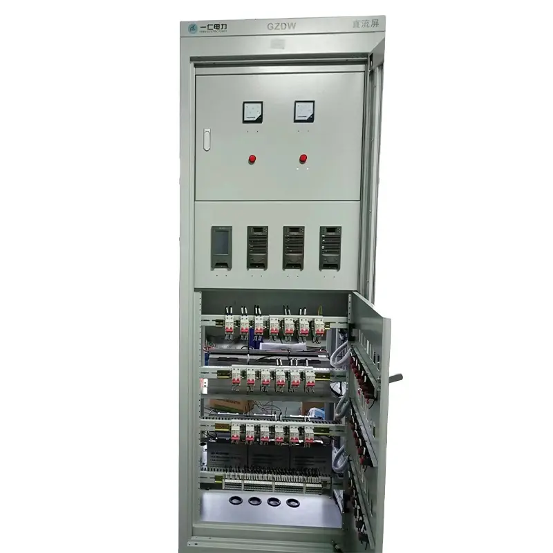 DC Power Supply Panel Switchgear Plc Screen Electric Control Cabinet