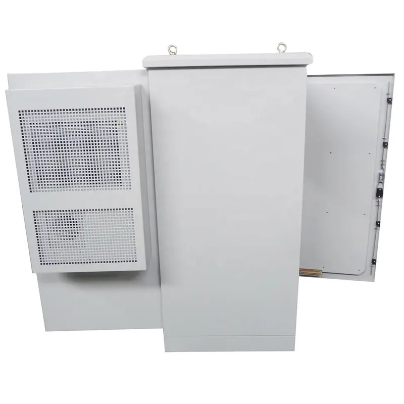 Outdoor Enclosure  Waterproof Telecom Cabinet With Air Conditioner IP65 IP55