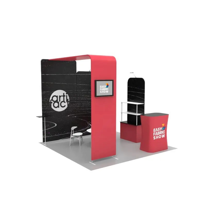 Portable tube exhibition  booth display stand for trade show