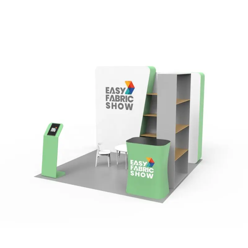 Customize Modular Trade Show Exhibition Booth Display  Photo Enclosure Backdrop Aluminum Stand Equipment