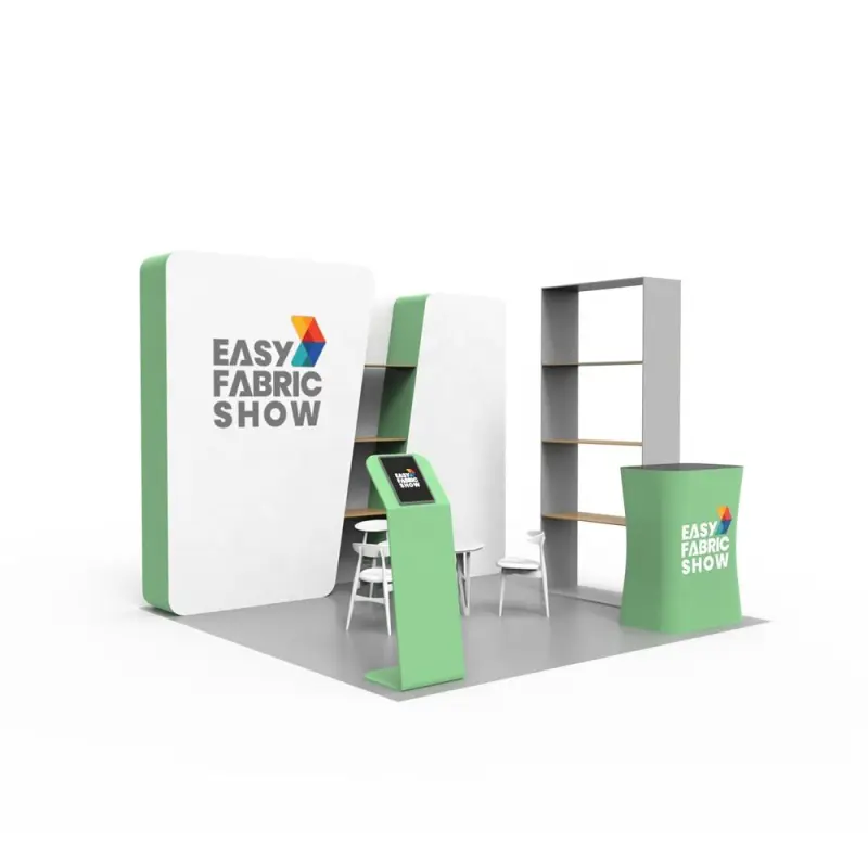 Customize Modular Trade Show Exhibition Booth Display  Photo Enclosure Backdrop Aluminum Stand Equipment