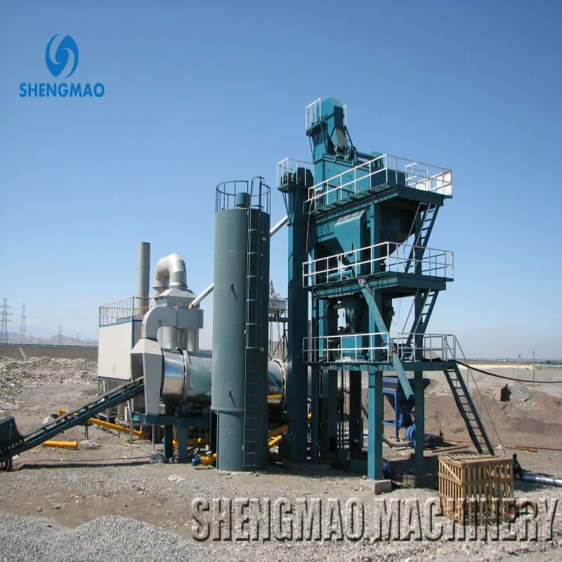 Continuous Asphalt Plant Small Asphalt Mixing Plant (60T 80T 100T 120T 160T 200T 240T 320T 400T )