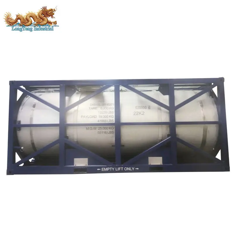 16000 L DNV 2.7-1 Standard Lifting Frame Baskets 20ft Offshore Tote Tank Container