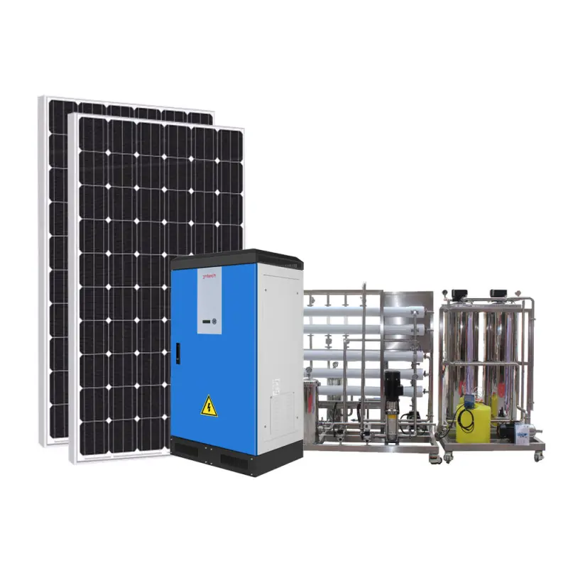 Solar System Power Seawater Desalination Treatment Machine Purification System Solar