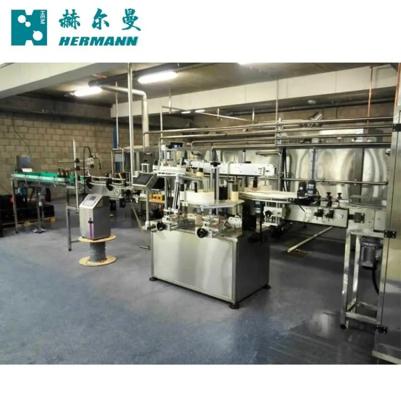 Wine Bottling Line for Small Bottle Filling Machine and Alcohol Bottling Line