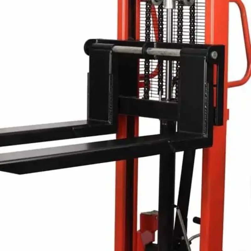 Good Quality Manual Pallet Stacker Jet Jet Lock Manual Hand Stacker 2 ton 1600mm lifting height