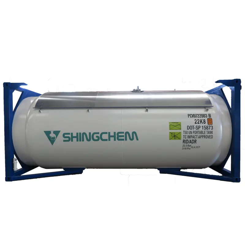 SHINGCHEM Refrigerant gas Industrial Food Liquid Origin Alcohol Application Purity Colorless Ether Tank