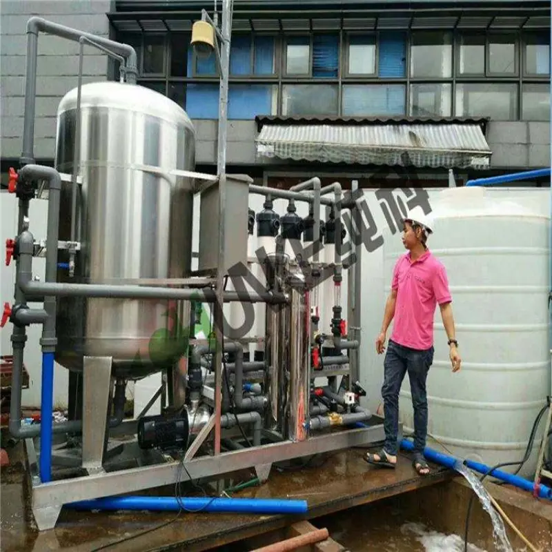 Deionized water machine 10000 per hour commercial ultrafiltration water purifiers lentil water softening machine