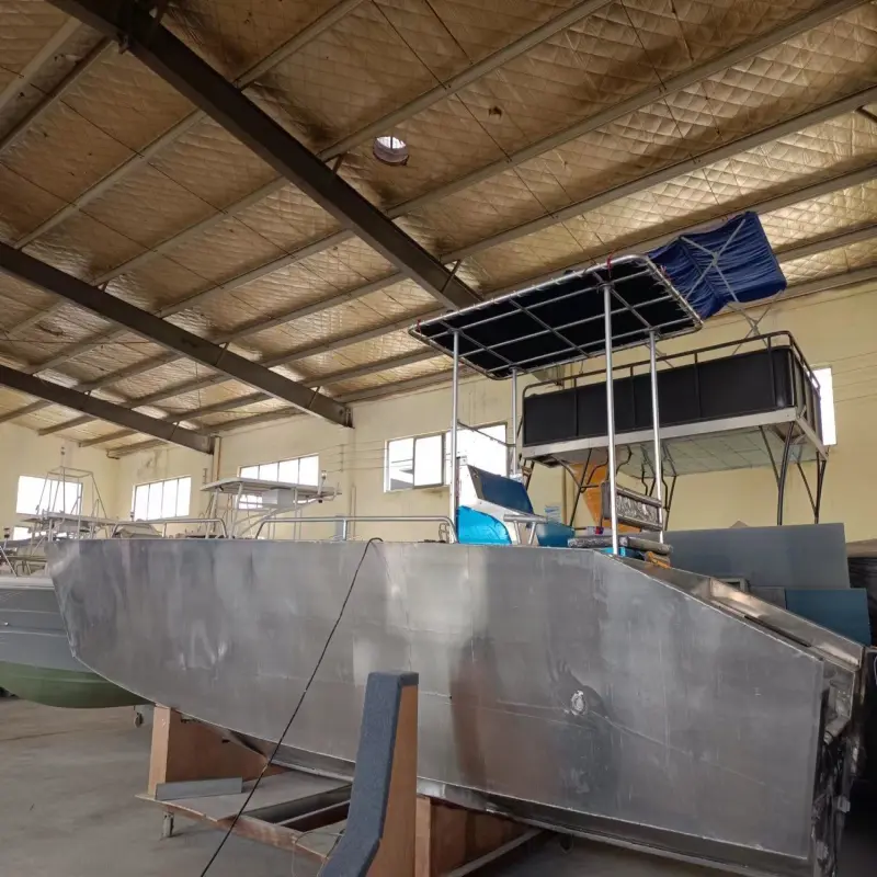 Cargo Boat 8m CE certified aluminum alloy v bottom hull landing craft boats for sale