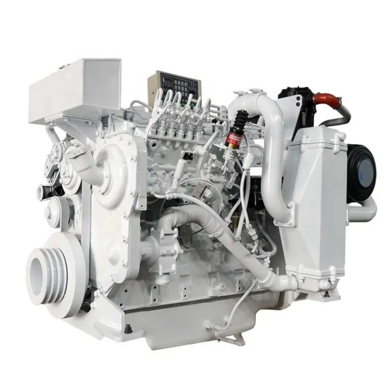 SDEC SC12E460.1P2 direct injection strong power 6 cylinder 460hp boat ship turbo marine diesel engine price