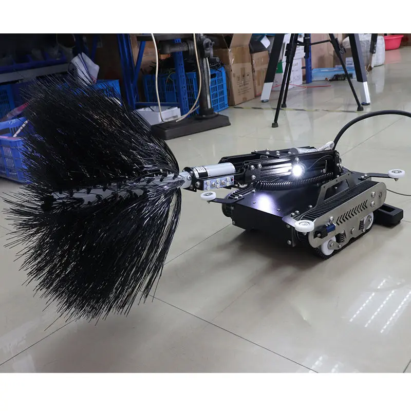 Industrial use PCS-350III air conditioning duct cleaning robot hvac ductwork cleaner machine with CE