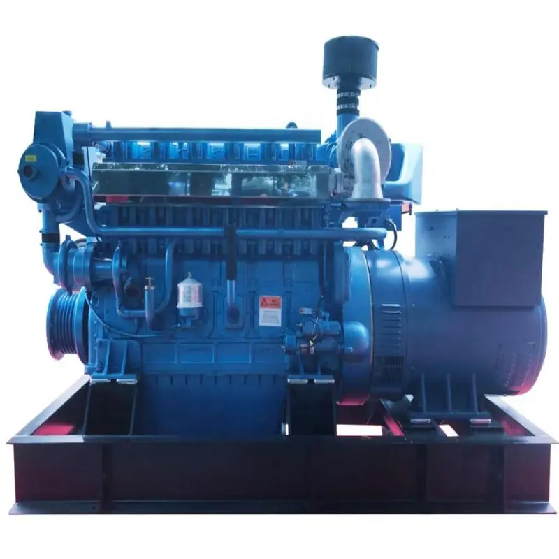 New AC 3 phase 437KVA air-cooled water-cooled supplier 350kw genset weichai marine engine diesel generator set