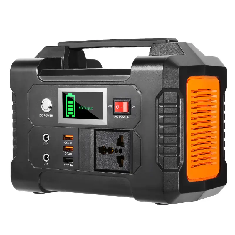 Portable Solar Generator With Inverter Panel Silent Power Station