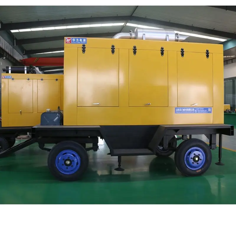 40kva 30kw Silent Generator Set  Diesel Generator 3 Phase with Trailer