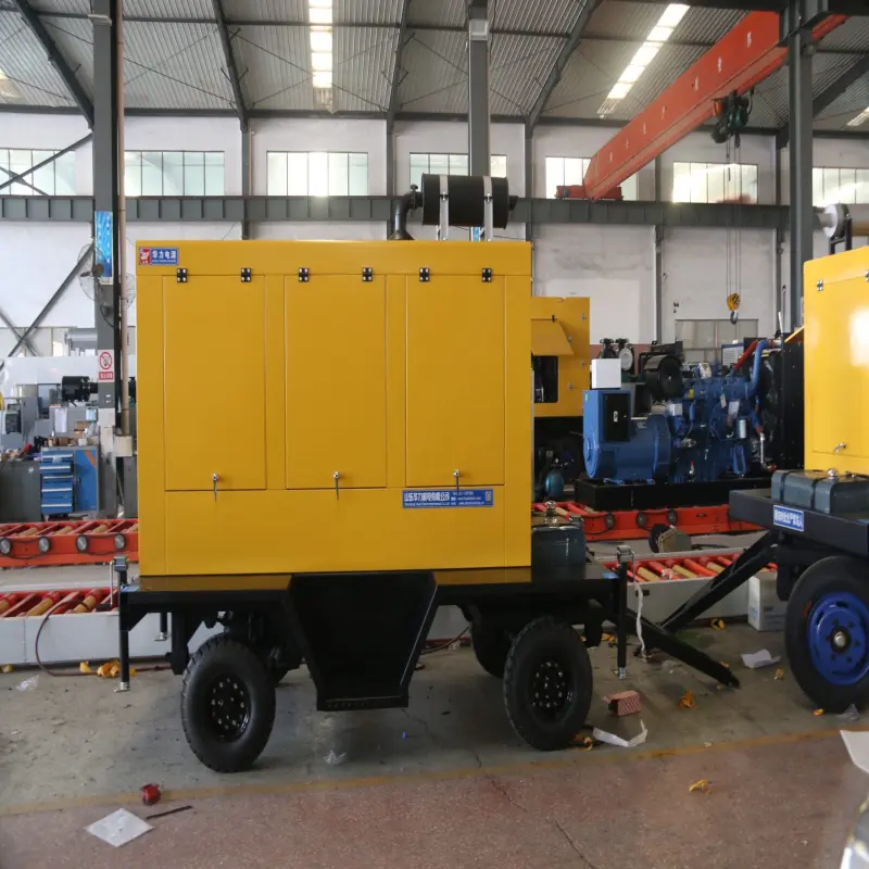 40kva 30kw Silent Generator Set  Diesel Generator 3 Phase with Trailer