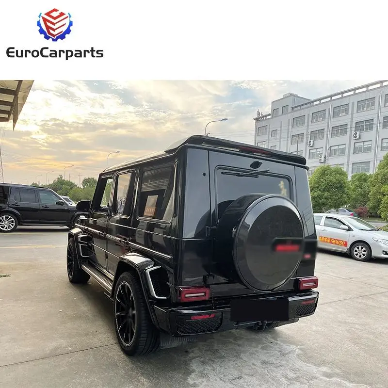 G-class W463 old to new W464 W463A B-style body kits G500 G550 G63 upgrade Car bumpers hood lights auto parts accessories