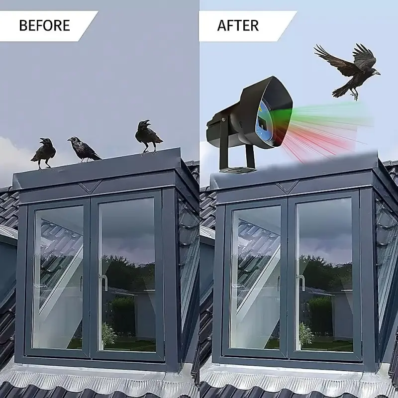 Anti double-sided reflective bird control scare tape to keep birds away from agriculture