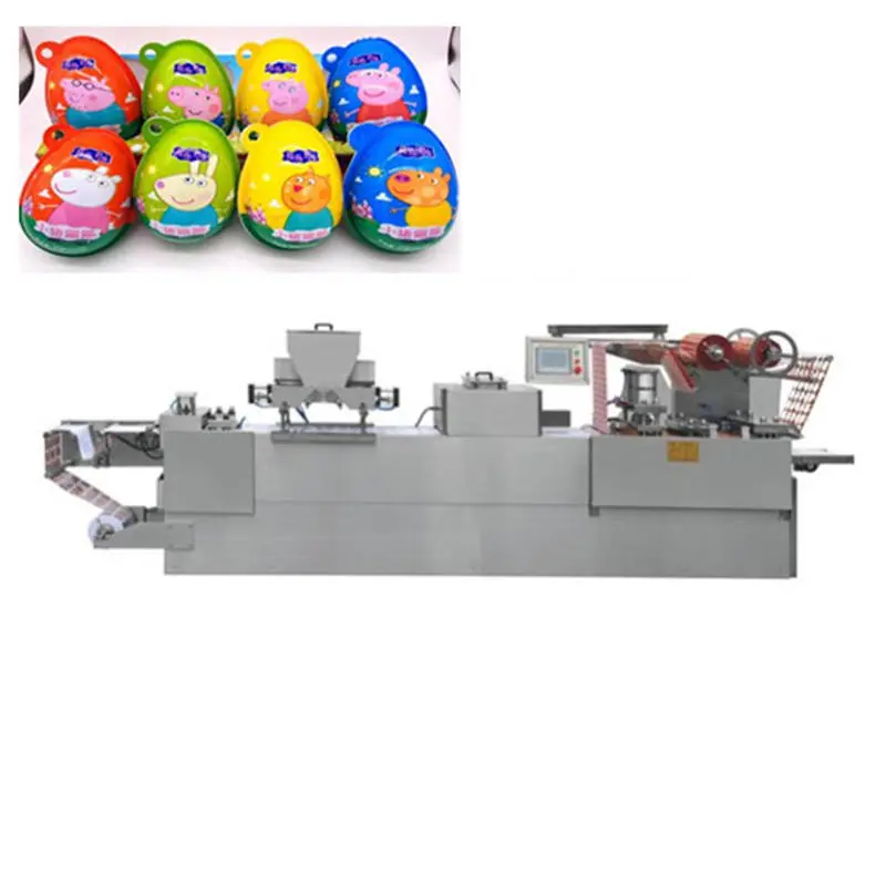 CE Approved Cartoon Shape Fun Egg Filling Sealing Machine Blister packing