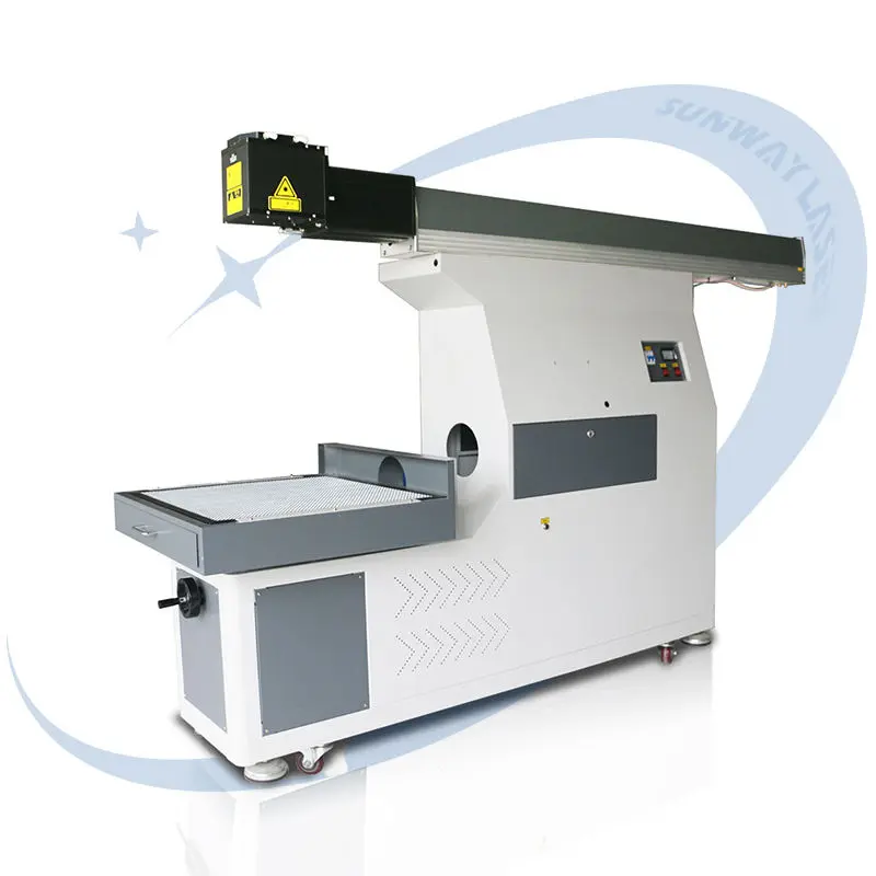 Rf 100w Dynamic Co2 Galvo Laser Marking Machine Laser Engraving Machine for Wood Textile Plastic Nonmetals