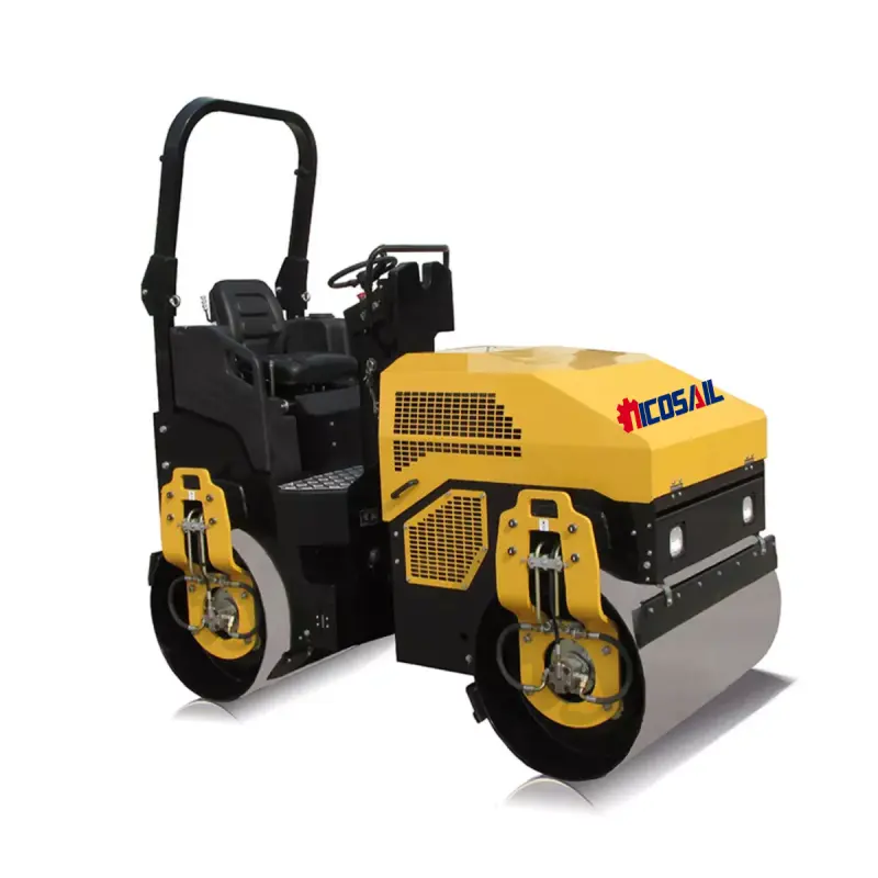 OKR-4T 4ton Ride-On Vibratory Roller Compactor Full Hydraulic Asphalt Roller With EPA Engine