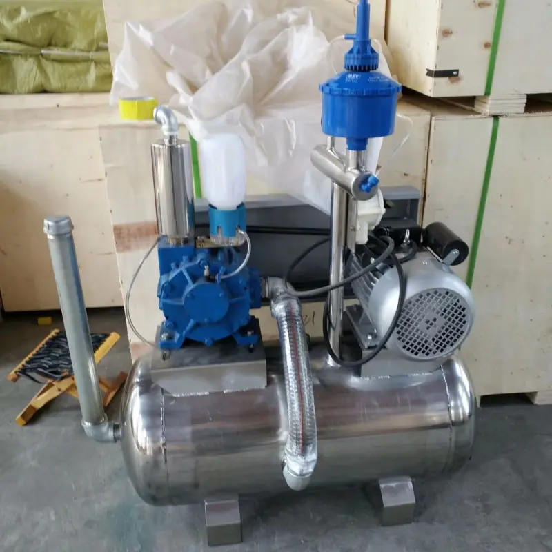 SS 304 vacuum pump different cows goats positions customization electric gasoline engines pail parlor milking system