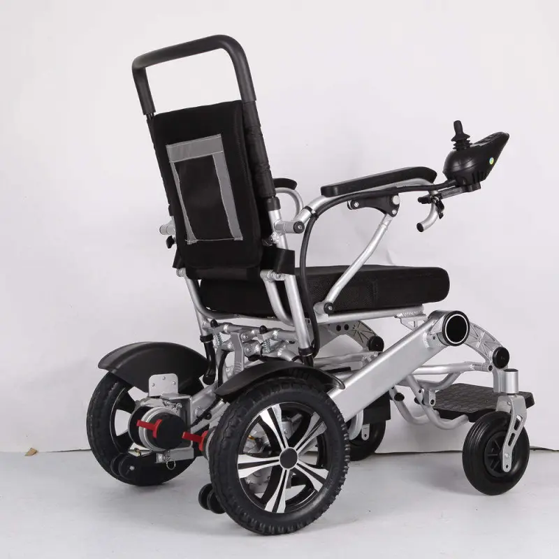 Automatic Folding Electric Wheelchair 12ah with Remote Control