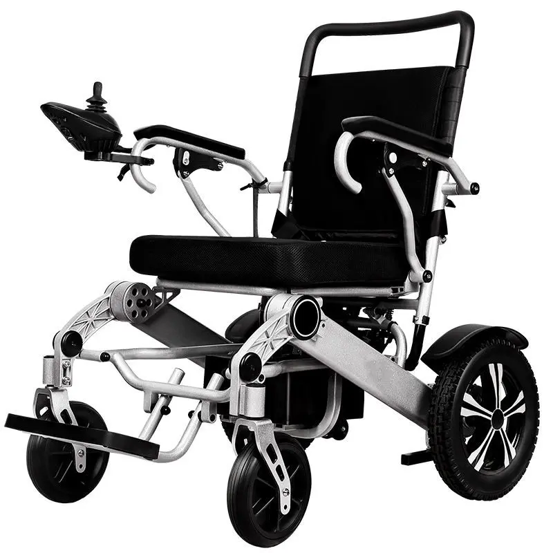 Automatic Folding Electric Wheelchair 12ah with Remote Control