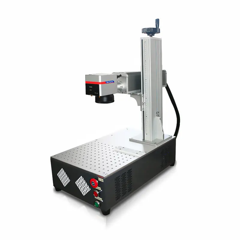 Desktop Mini Portable Fiber Laser Marking Machine Grabador Laser Fibra Metal Marking Machine 20w 30w 50w For Metal Steel