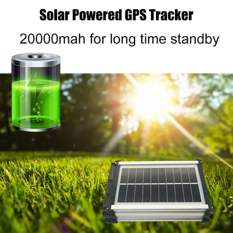 Rugged Solar GPS Tracker: Waterproof, Long Stand-by, Anti-lost Alarm | Animal Tracking Device for Sheep, Cow, Horse | APP Control (Minimum Order: 5)