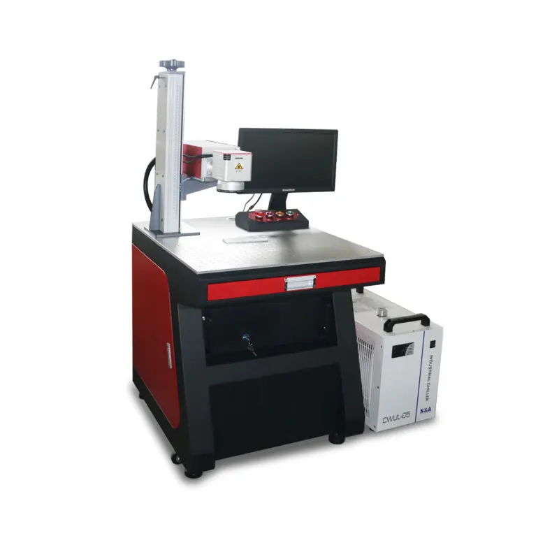 355nm 5w Uv Laser Marking Machine Laser Engraving Machine for Glass Plastic Paper Cloth Wood Metal