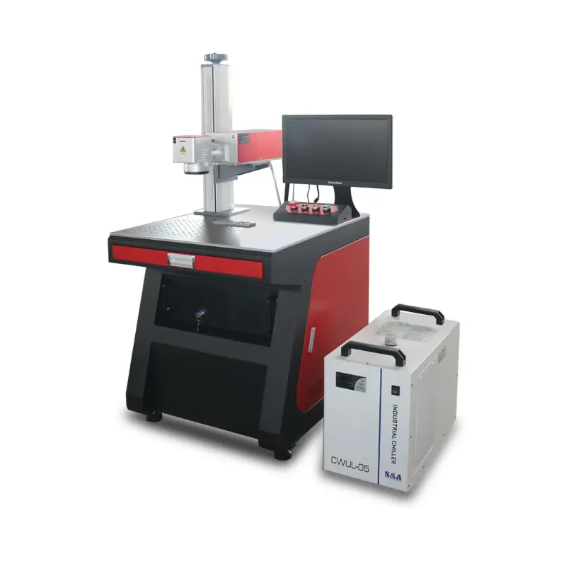 355nm 5w Uv Laser Marking Machine Laser Engraving Machine for Glass Plastic Paper Cloth Wood Metal