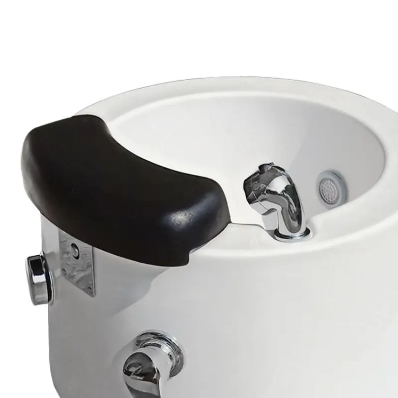 Ceramic Pedicure Nail Shop Massage Foot Sink Pedicure Bowl Portable For Pedicure Chair Beauty Salon Foot Spa