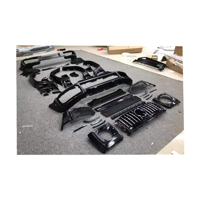 Body Kit For BENZ G CLASS G63 W464 Change To Bra-bus Style For NEW Bra-bus Style Include Car Bumper Complete With Grill