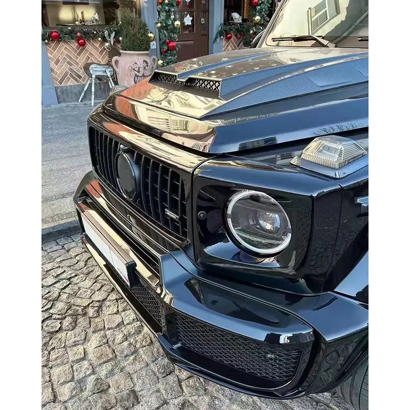 Body Kit For BENZ G CLASS G63 W464 Change To Bra-bus Style For NEW Bra-bus Style Include Car Bumper Complete With Grill