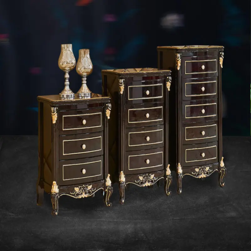 18 Century Style European Solid Wood Chest Drawers