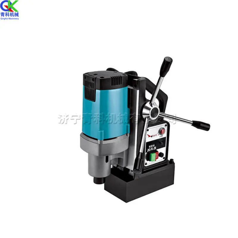 Engineering machine high power industrial multifunctional magnetic core plate drilling machine small magnetic seat drill
