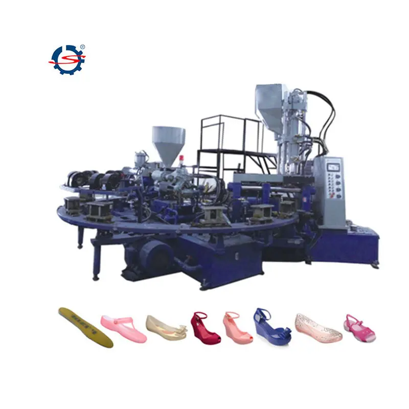 Shoe sole Injection Molding Machine for PVC blowing slippers and snow boots making