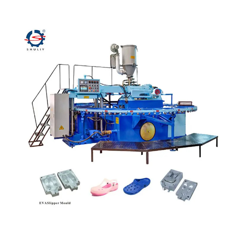 Shoe sole Injection Molding Machine for PVC blowing slippers and snow boots making