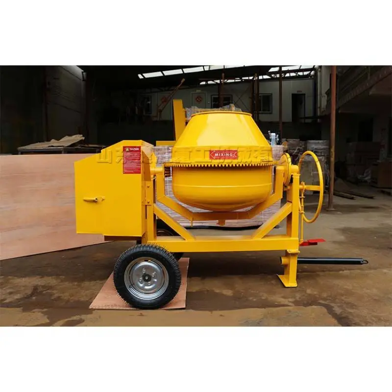 Diesel Engines Portable Used Concrete Mixer Equipment With 300L Mixer Machine