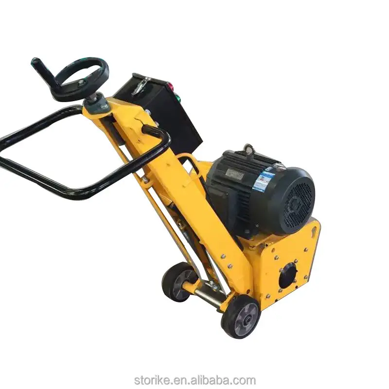 Clean And Prepared Concrete Floor Scarifier Machine