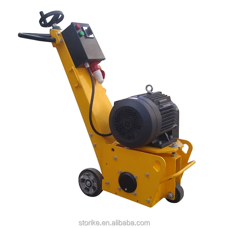 Clean And Prepared Concrete Floor Scarifier Machine